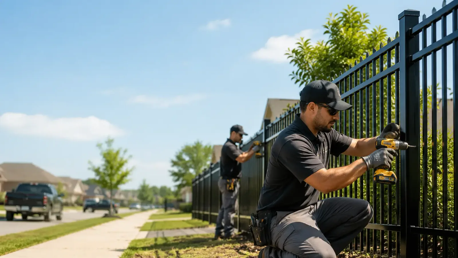 Metal Fence Installation in Castleton, VA